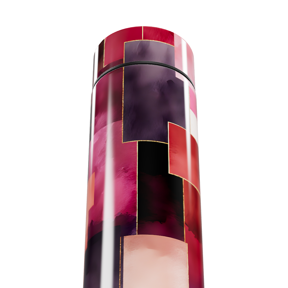 Garrafa Térmica Touch Estampada Colorida