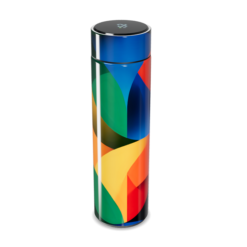 Garrafa Térmica Touch - Estampa Colorida Digital