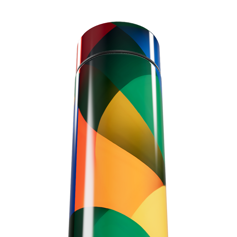 Garrafa Térmica Touch - Estampa Colorida Digital