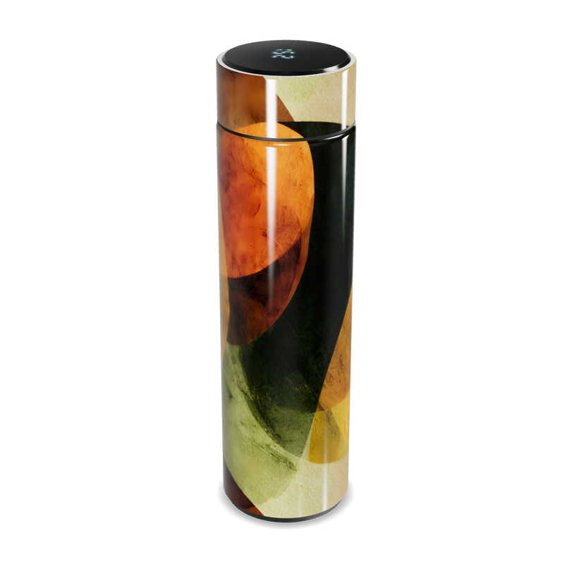 Garrafa Térmica Touch - Estampa Abstrata Colorida