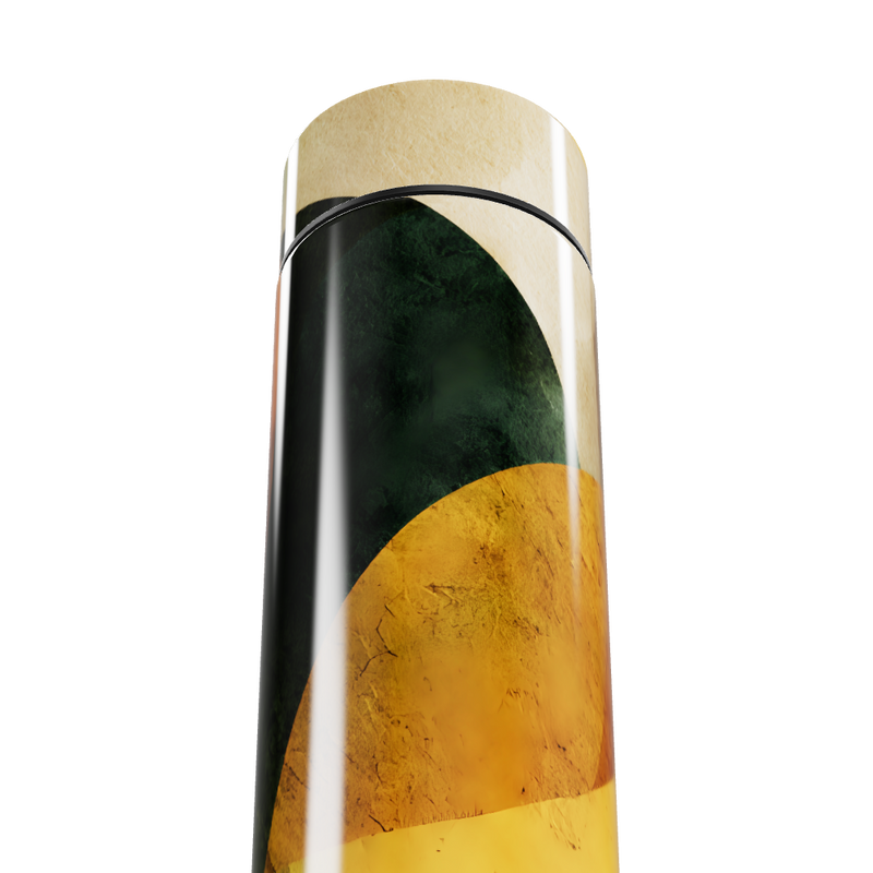 Garrafa Térmica Touch - Estampa Abstrata Colorida