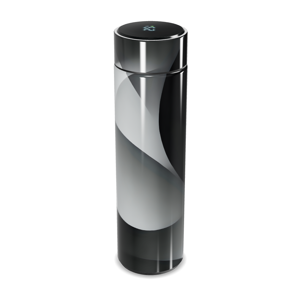 Garrafa Térmica Touch - Preta com Display Digital