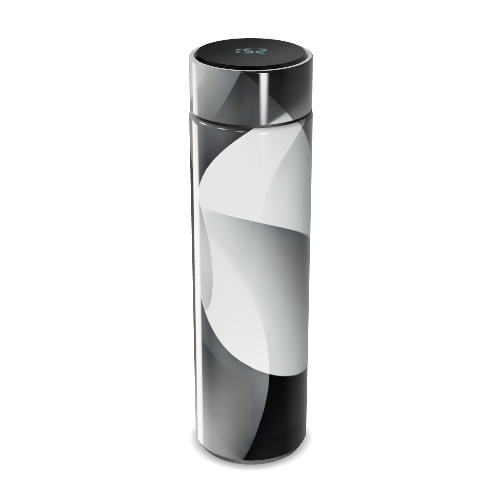 Garrafa Térmica Touch - Preta com Display Digital