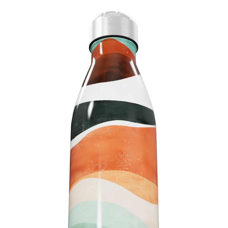 Garrafa Inox - Listras Coloridas 750ml