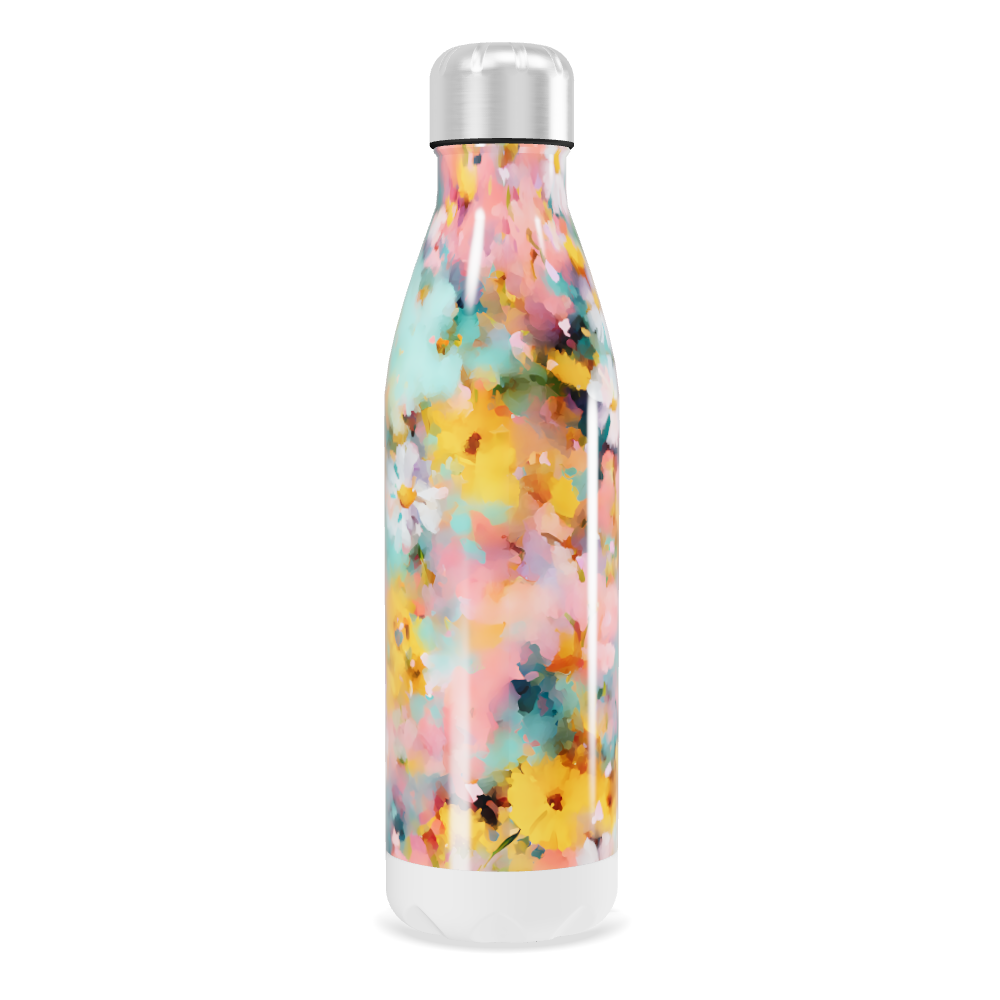 Garrafa Inox - Floral Colorida 500ml
