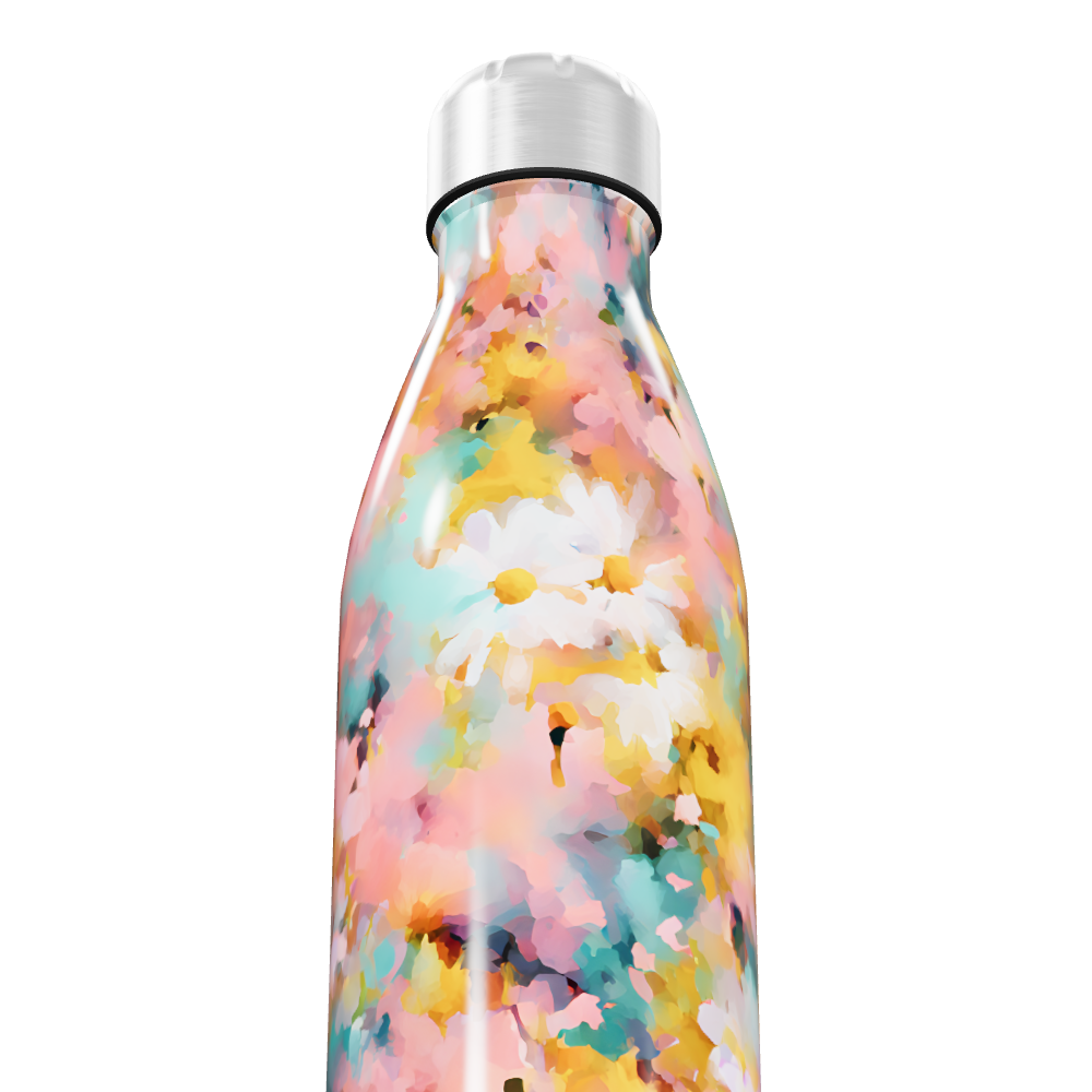 Garrafa Inox - Floral Colorida 500ml