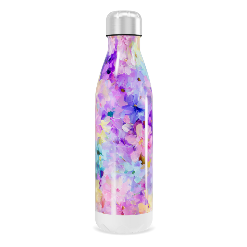Garrafa Inox - Estampa Floral Colorida