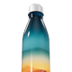 Garrafa Inox - Paisagem Azul e Laranja