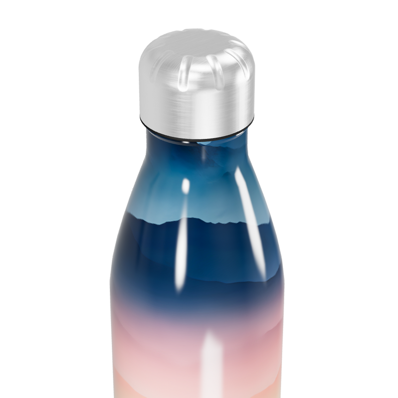 Garrafa Inox - Azul Degradê 500ml