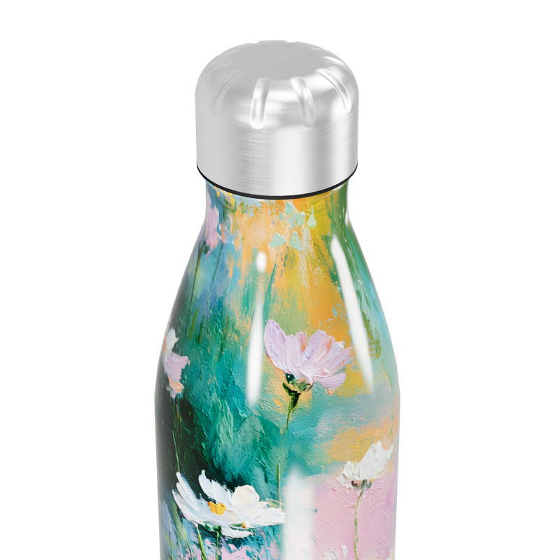 Garrafa Inox - Floral Colorida 500ml