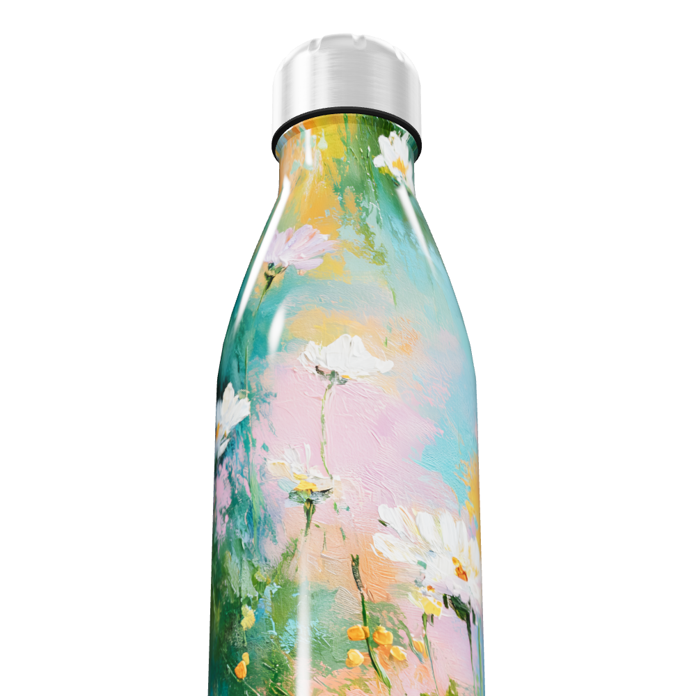 Garrafa Inox - Floral Colorida 500ml