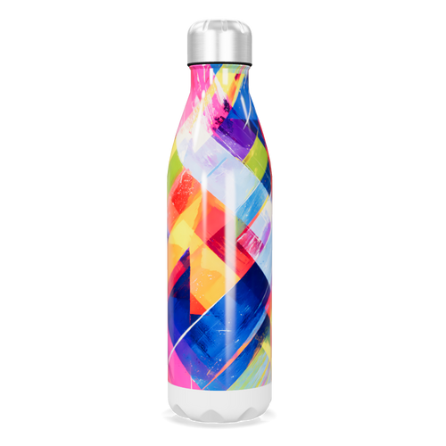Garrafa Inox - Estampa Colorida