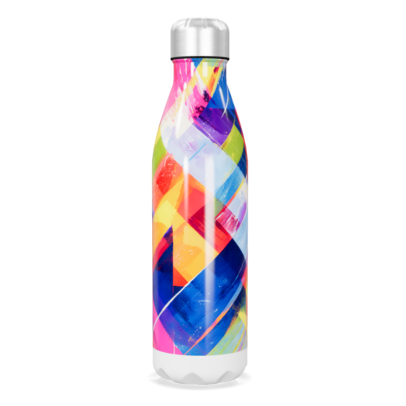Garrafa Inox - Estampa Colorida