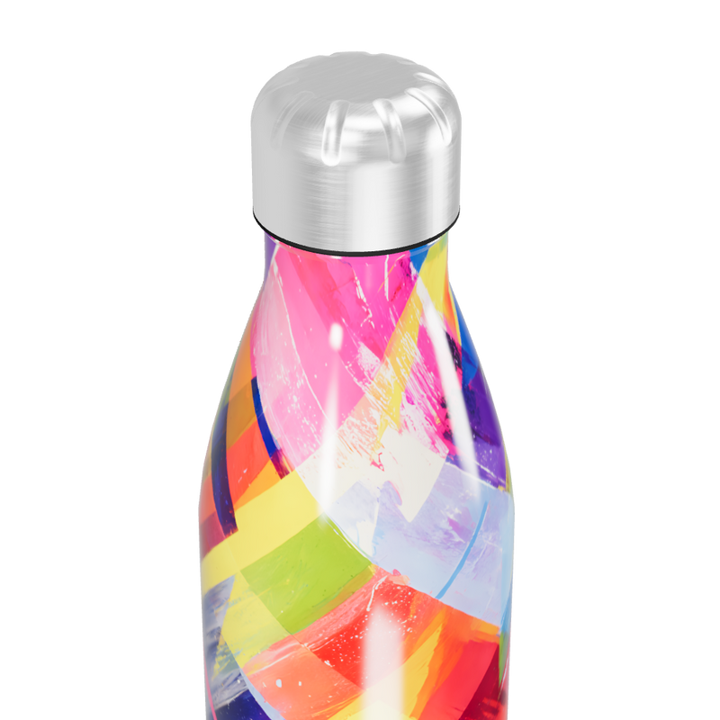Garrafa Inox - Estampa Colorida