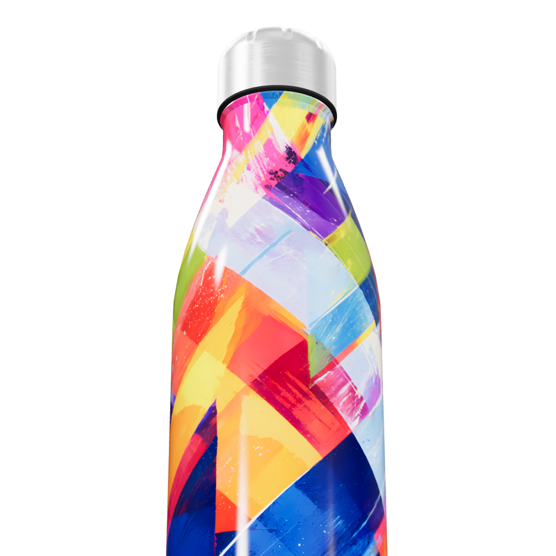 Garrafa Inox - Estampa Colorida