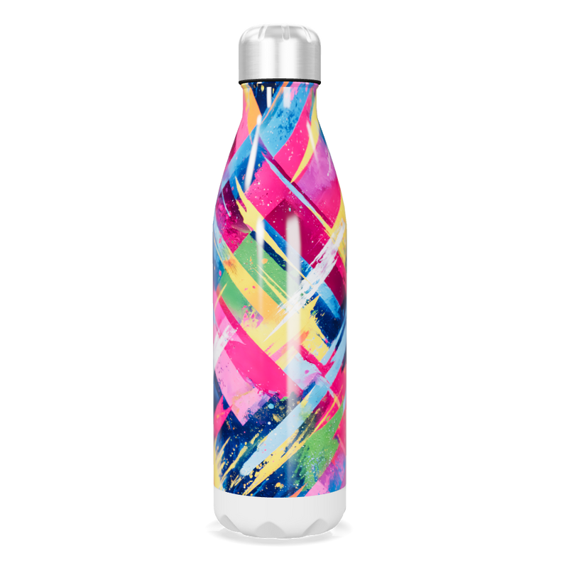 Garrafa Inox - Colorida Estampada
