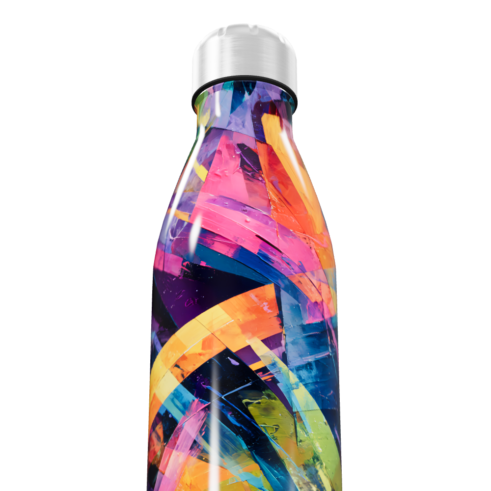 Garrafa Inox - Colorida Estampada 500ml