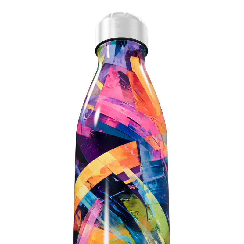 Garrafa Inox - Colorida Estampada 500ml
