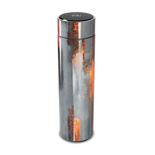 Garrafa Térmica Touch - Aço Inox Estampa Metalizada