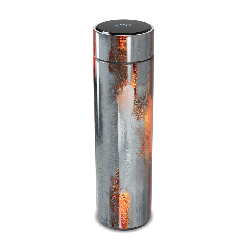 Garrafa Térmica Touch - Aço Inox Estampa Metalizada