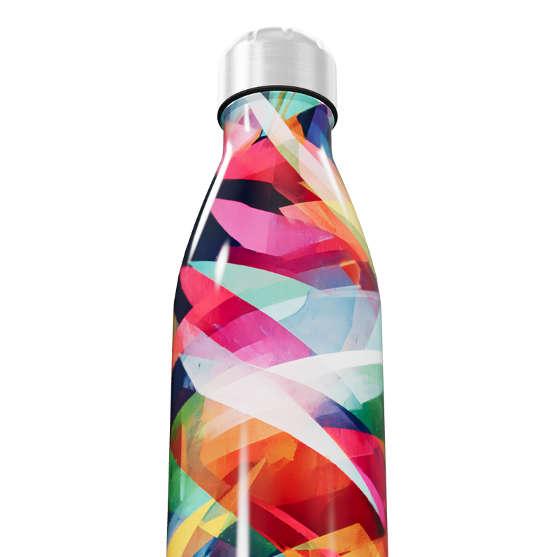 Garrafa Inox - Estampa Colorida