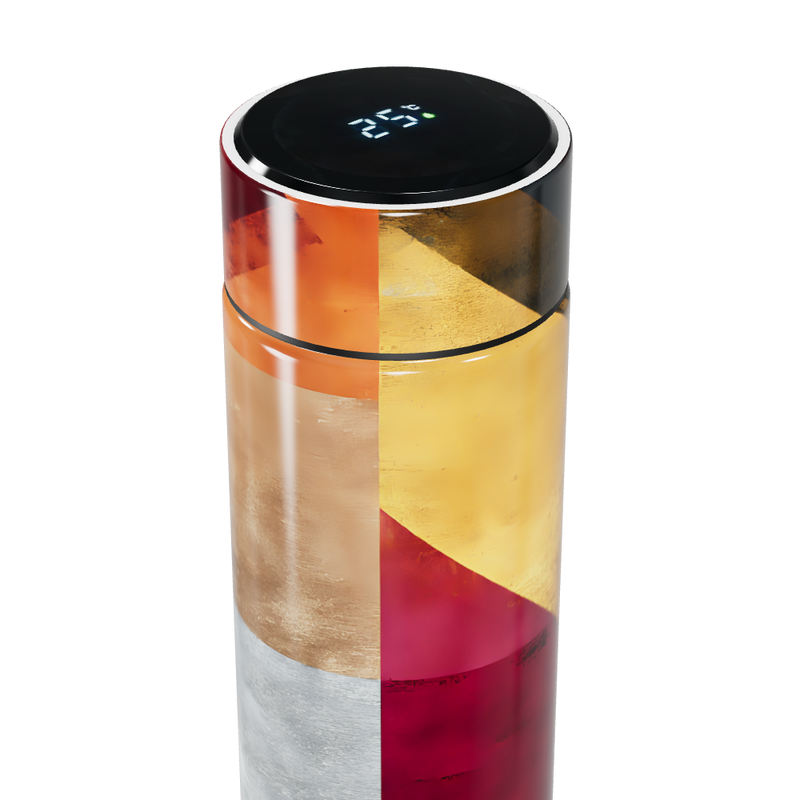 Garrafa Térmica Touch - Estampa Colorida