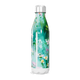 Garrafa Inox - Floral Verde com Flores