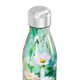 Garrafa Inox - Floral Verde com Flores