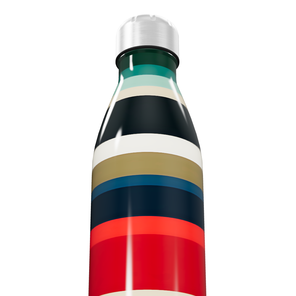 Garrafa Inox Listrada Colorida 500ml