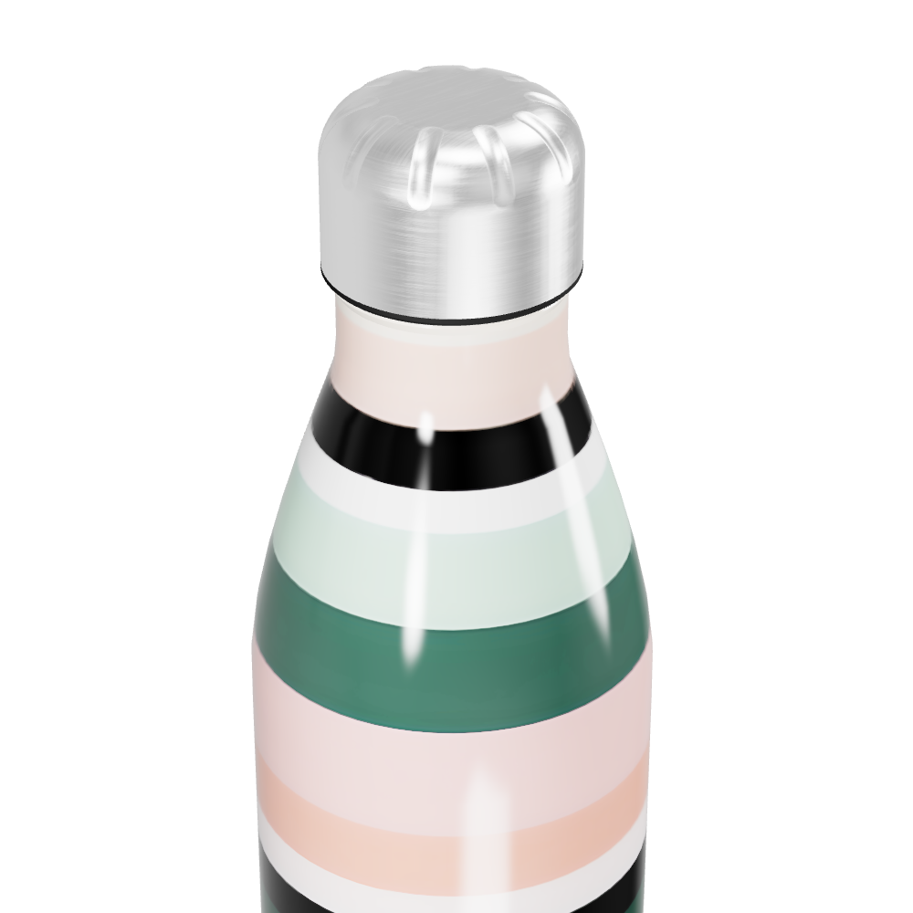 Garrafa Inox Listrada Colorida 500ml