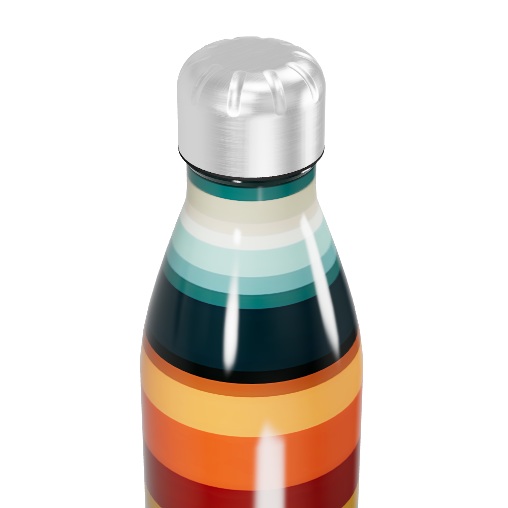 Garrafa Inox - Listrada Multicolorida