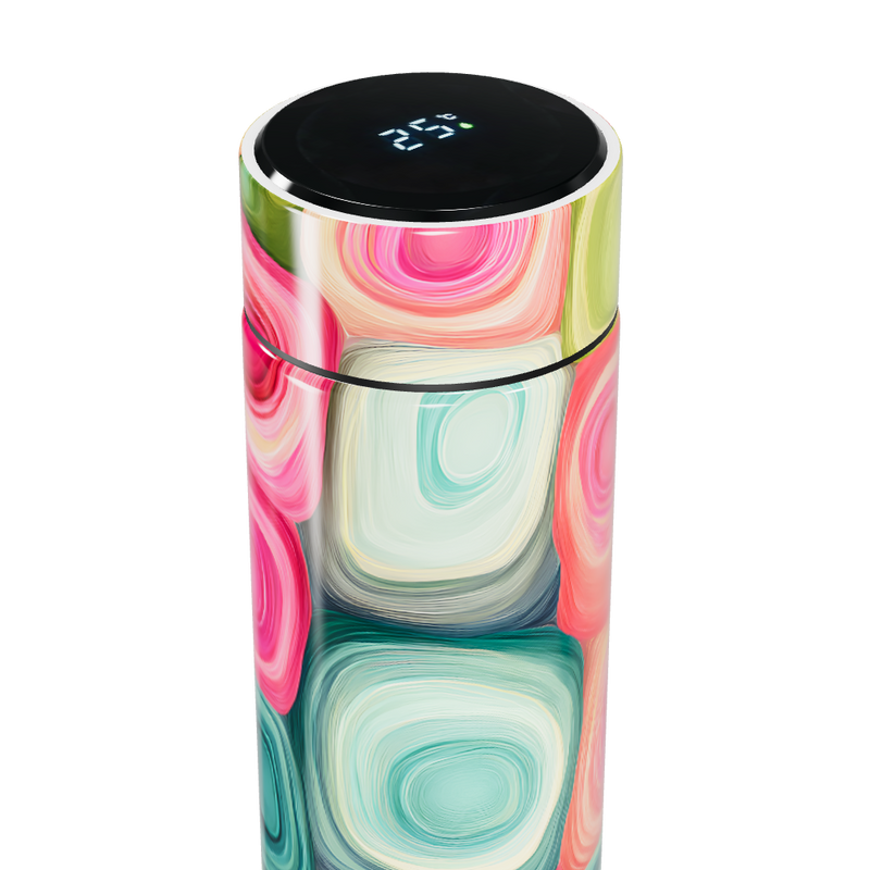 Garrafa Térmica Touch - Colorida Estampada Digital