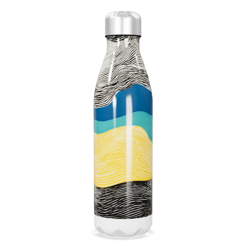 Garrafa Inox Estampada Colorida