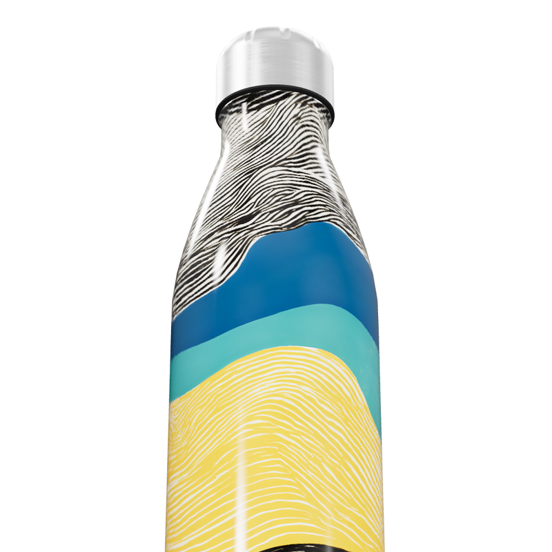 Garrafa Inox Estampada Colorida