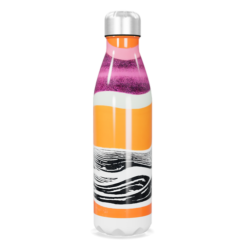 Garrafa Inox Estampada Colorida 500ml