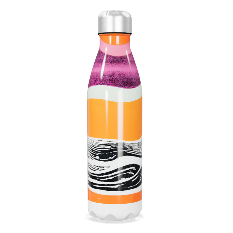 Garrafa Inox Estampada Colorida 500ml