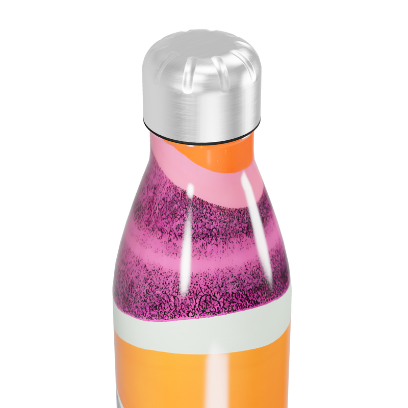 Garrafa Inox Estampada Colorida 500ml