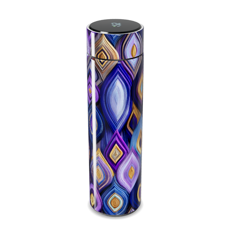 Garrafa Térmica Touch - Estampa Geométrica Colorida