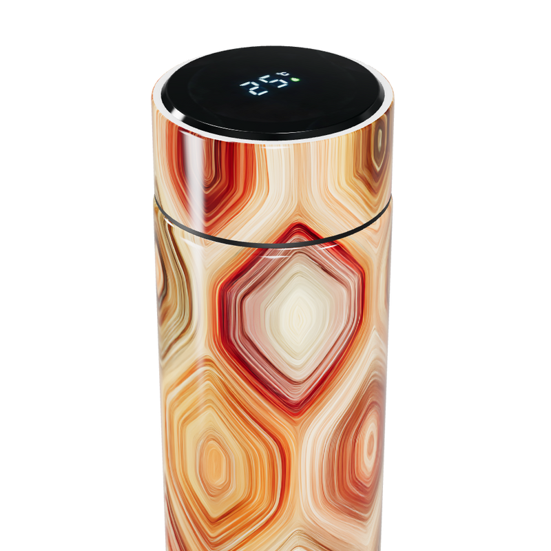 Garrafa Térmica Touch - Estampa Geométrica