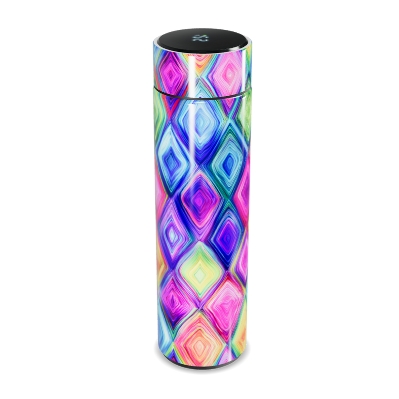 Garrafa Térmica Touch - Colorida Geométrica