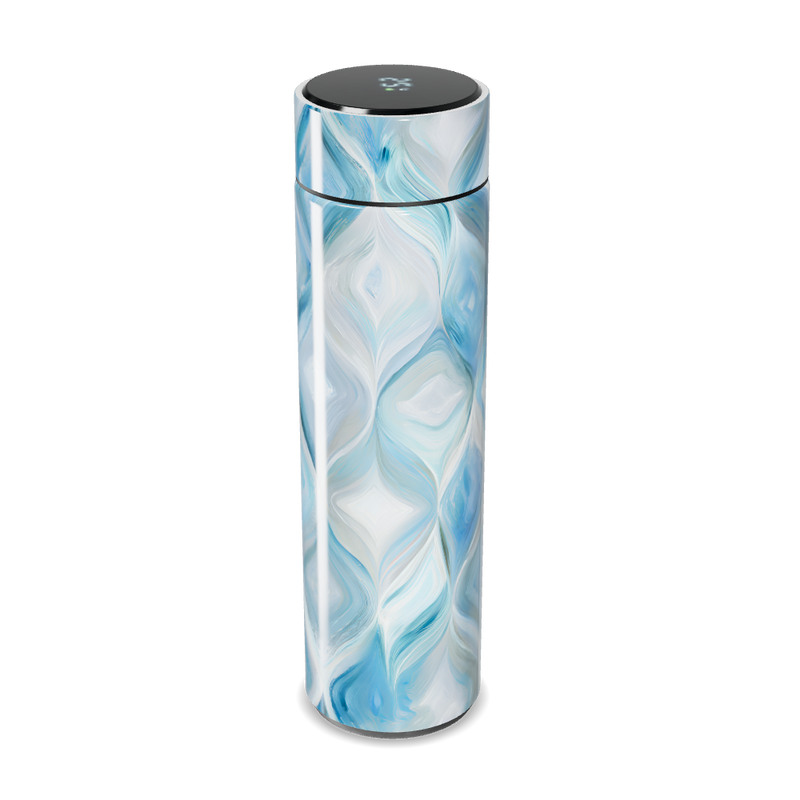 Garrafa Térmica Touch - Azul Mármore Digital