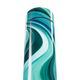 Garrafa Térmica Touch - Design Abstrato Verde