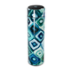 Garrafa Térmica Touch - Estampa Geométrica Azul
