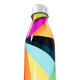 Garrafa Inox - Colorida com Estampa Geométrica