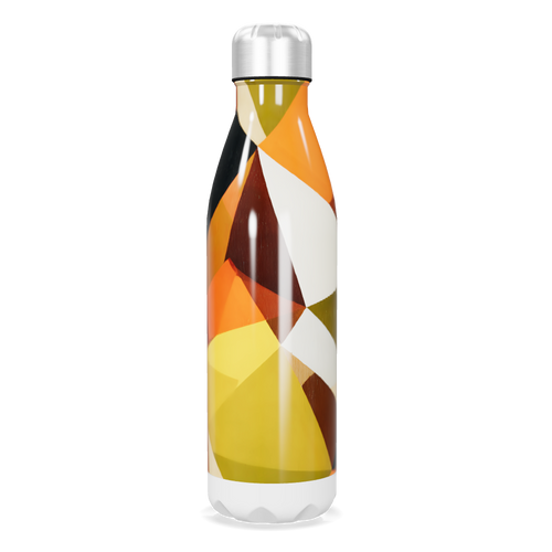 Garrafa Inox - Geométrica Colorida