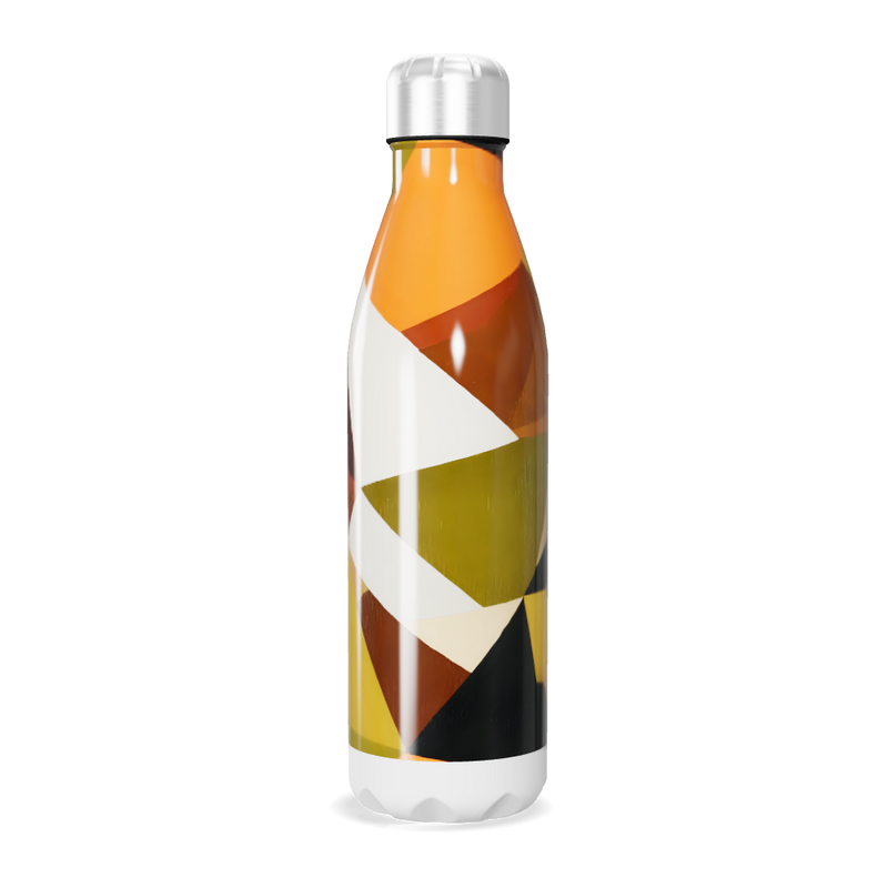 Garrafa Inox - Geométrica Colorida