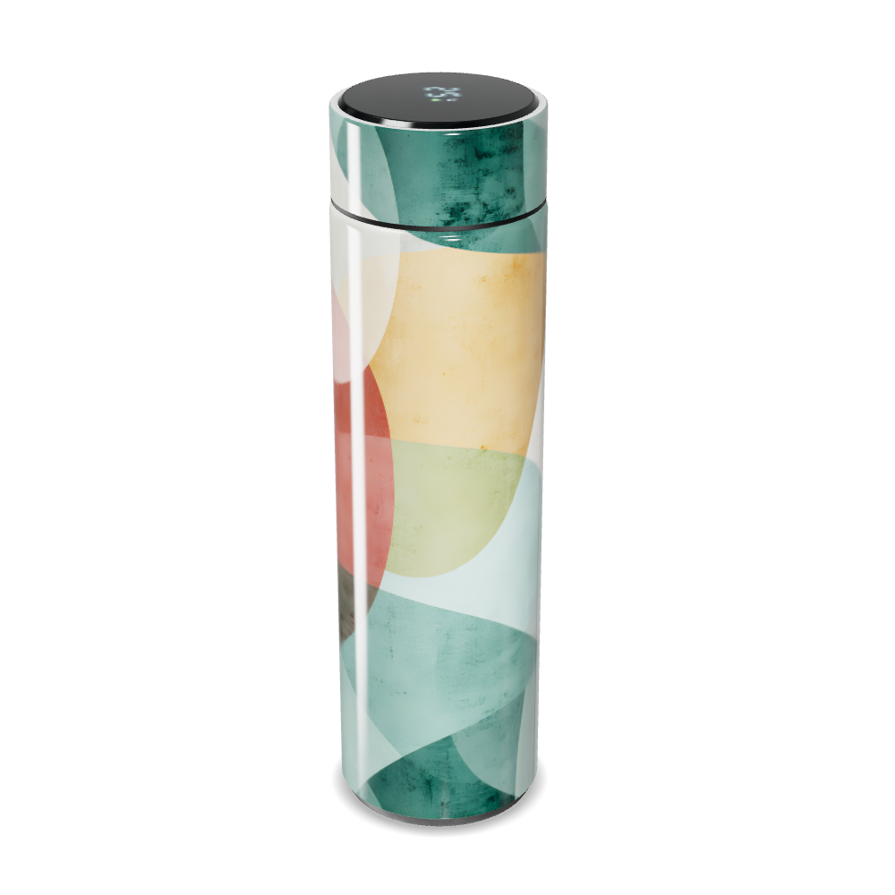 Garrafa Térmica Touch - Estampa Geométrica