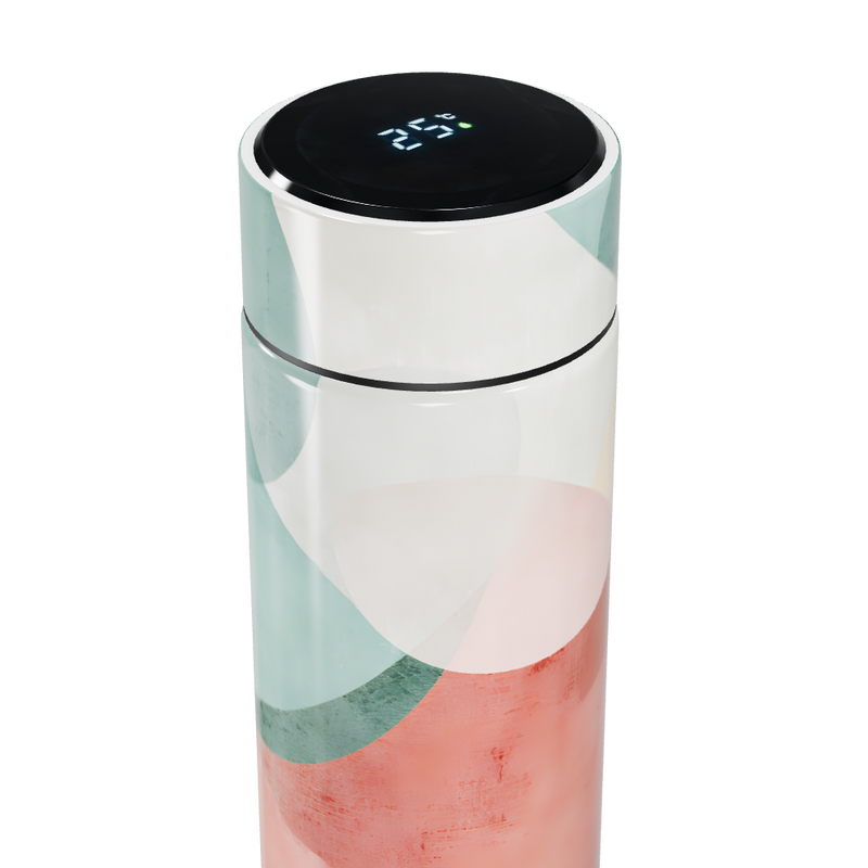 Garrafa Térmica Touch - Estampa Geométrica