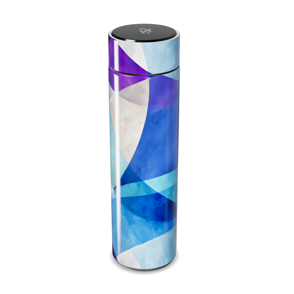 Garrafa Térmica Touch - Design Geométrico Colorido