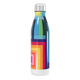Garrafa Inox - Estampa Geométrica Colorida